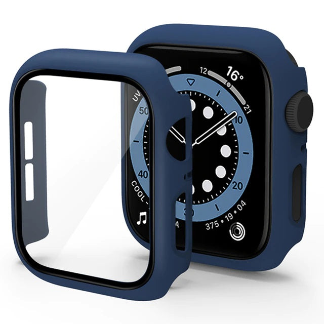 Carcasa Con Glass Para Apple Watch 45mm