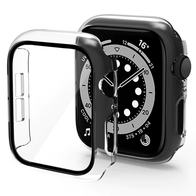 Carcasa Con Glass Para Apple Watch 45mm