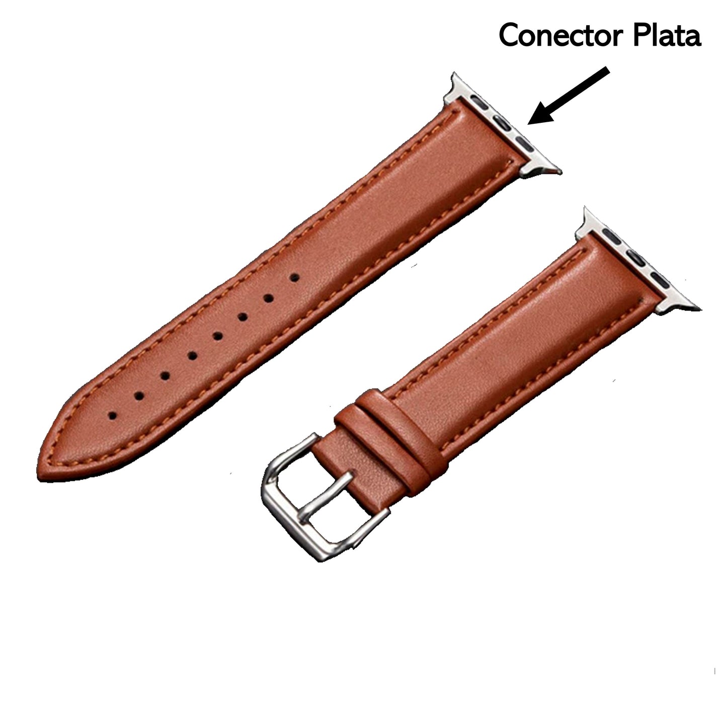 Correa De Cuero Para Apple Watch 100% Cuero Genuino