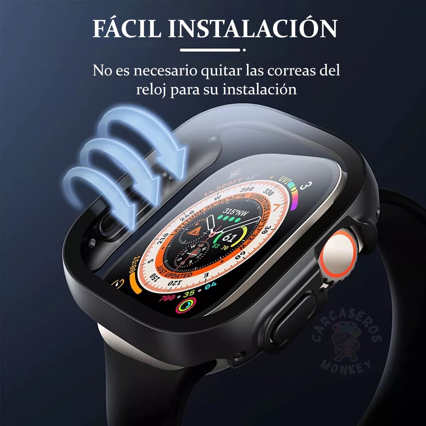 Protector Carcasa 360 Para Apple Watch Ultra 49mm