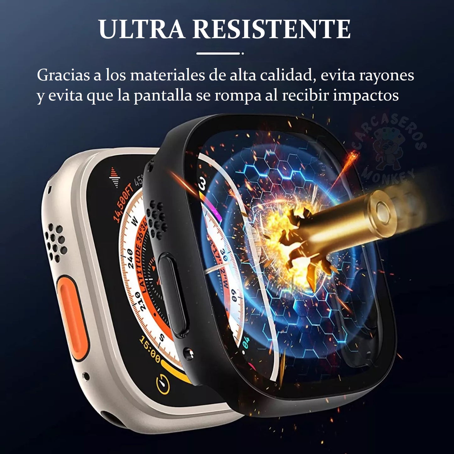 Protector Carcasa 360 Para Apple Watch Ultra 49mm