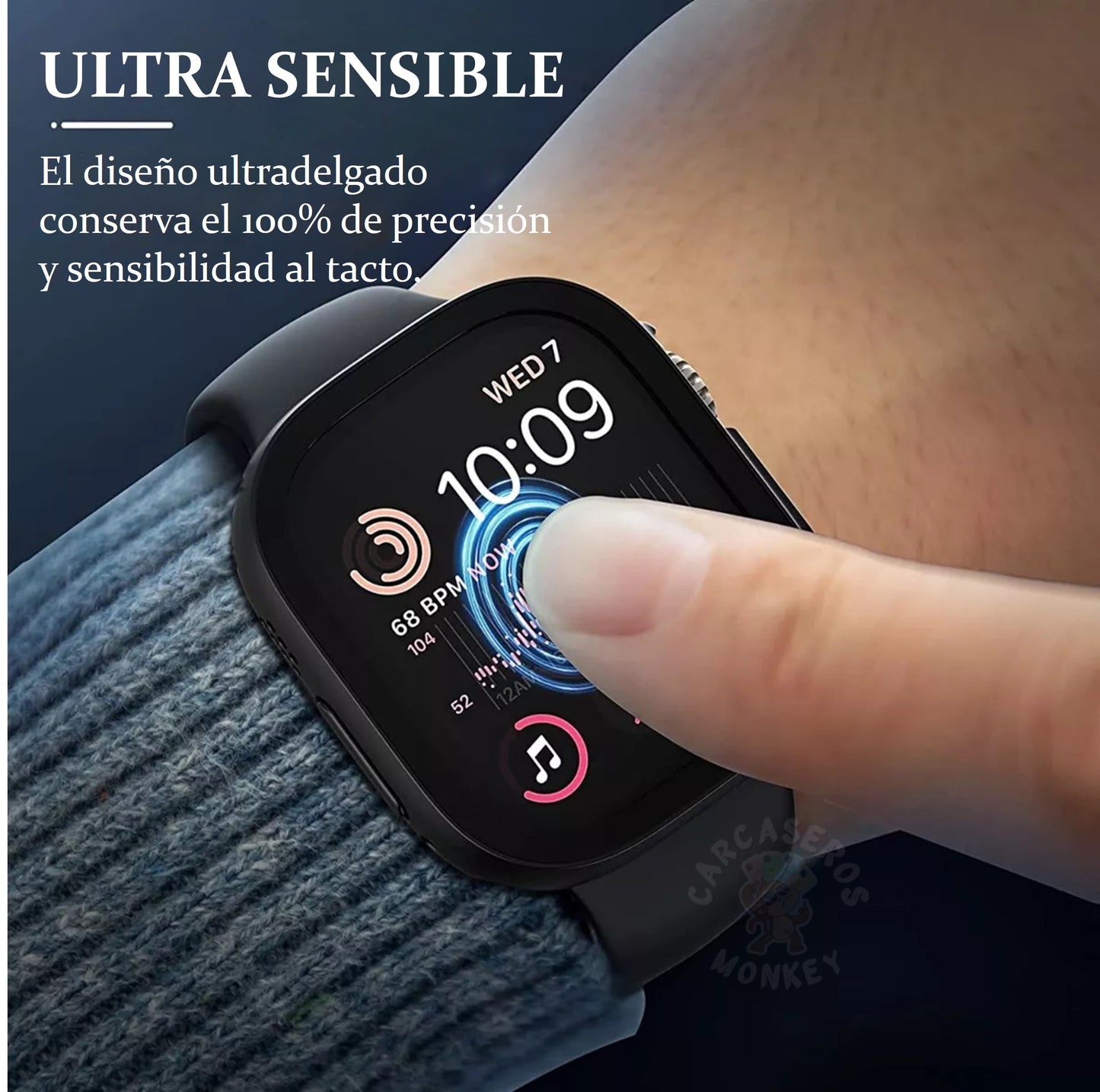 Protector Carcasa 360 Para Apple Watch Ultra 49mm