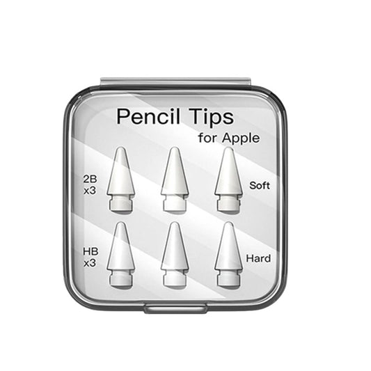 Punta Reemplazo Para Apple Pencil 1era Y 2da Gen Pack 6 Uni